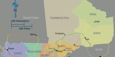 Kart Mali regionların